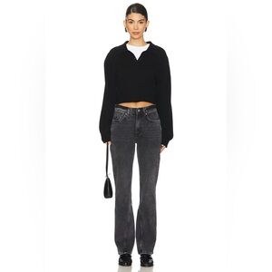 We The Free Xena‎ High Rise Slim Straight Jeans Size 28 in Black Wash NWOT